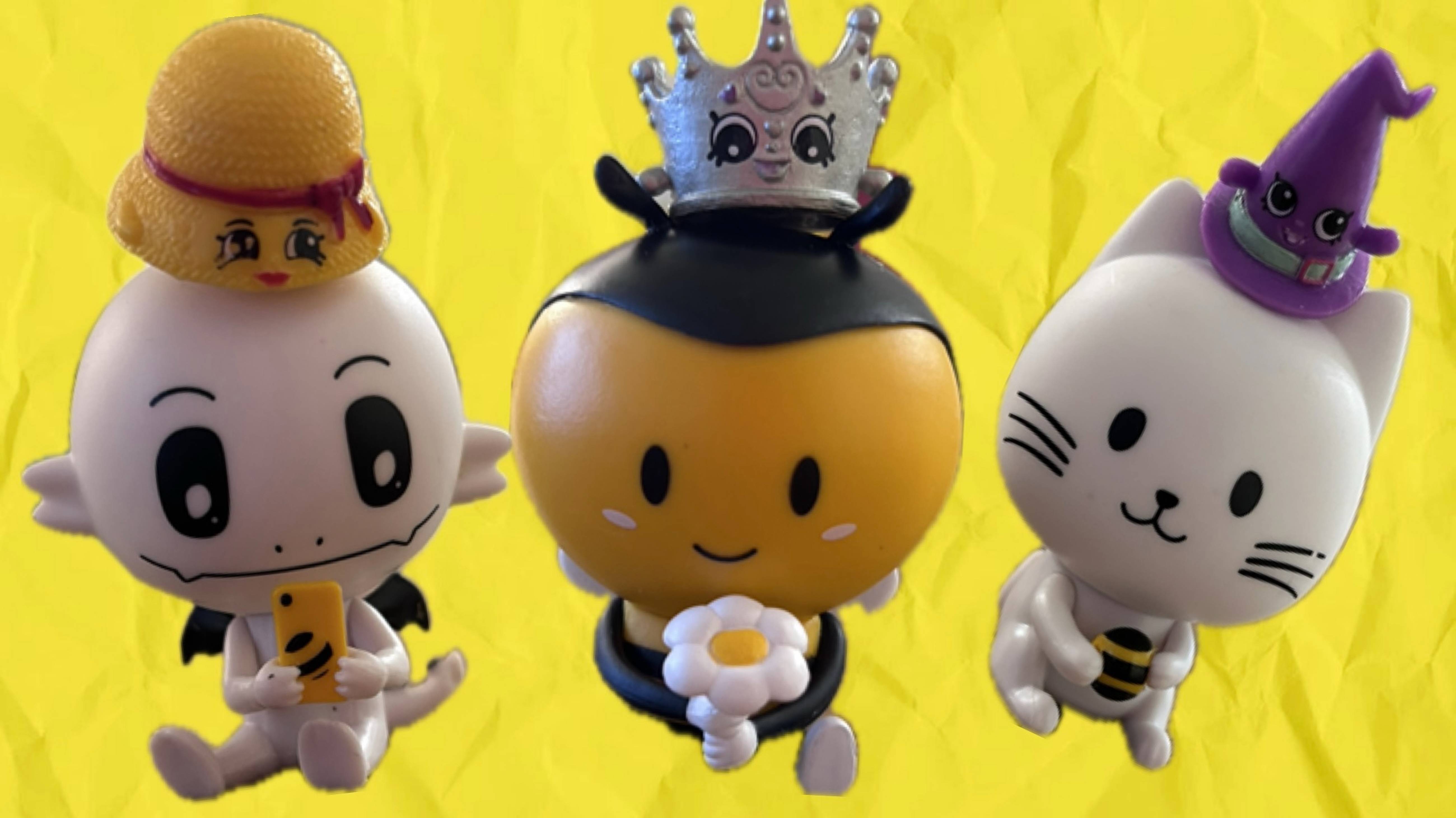 Юнг,Базя и Пуш.Игрушки из коллекции