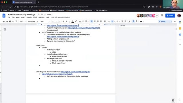 KubeVirt Community Meeting 2021-09-15 смотреть онлайн