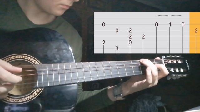 Departure (Metro 2033 MAIN THEME) - Alexey Omelchuk. Разбор с табами. смотреть онлайн