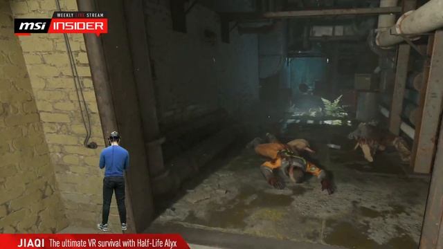 The ultimate VR survival with Half-Life: Alyx | MSI смотреть онлайн