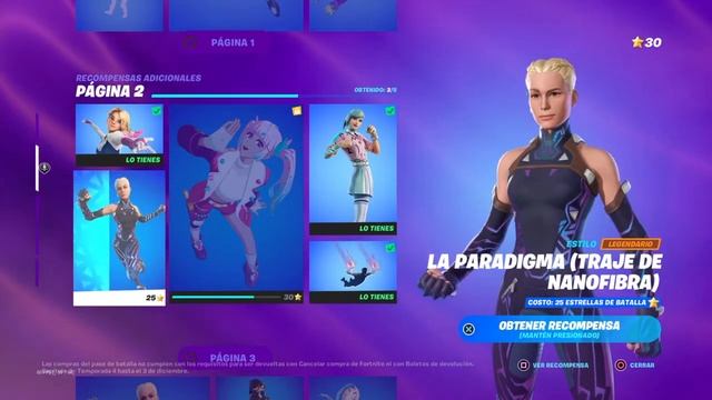 SKIN - La Paradigma (Traje de Nanofibra) - Fortnite - (Agustín te amo 💚) смотреть онлайн