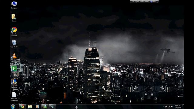 Set the icons in The middle of the TaskBar in Windows 7 смотреть онлайн