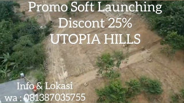 Promo Discont Soft Launching Kavling Tanah Utopia Hills dkt Wisata Alam di Bogor Timur смотреть онлайн