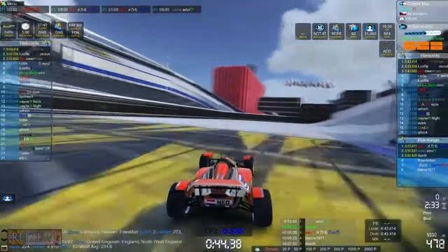 TrackMania Nations Forever Gameplay PC HD - No Commentary