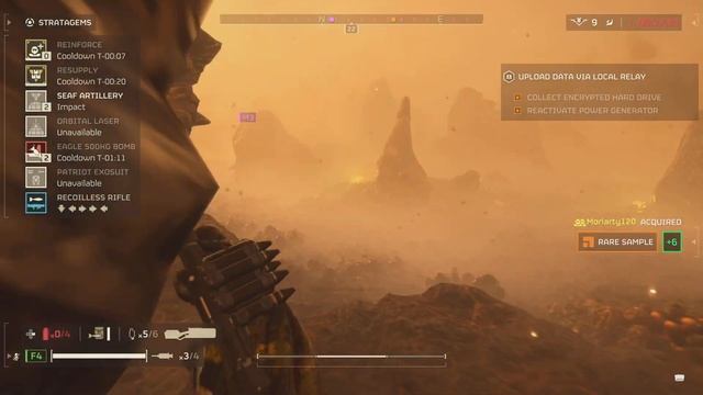 HELLDIVERS 2 EPIC SURVIVOR! HELLDIVE DIFFICULTY! SAVED THE SAMPLES! смотреть онлайн