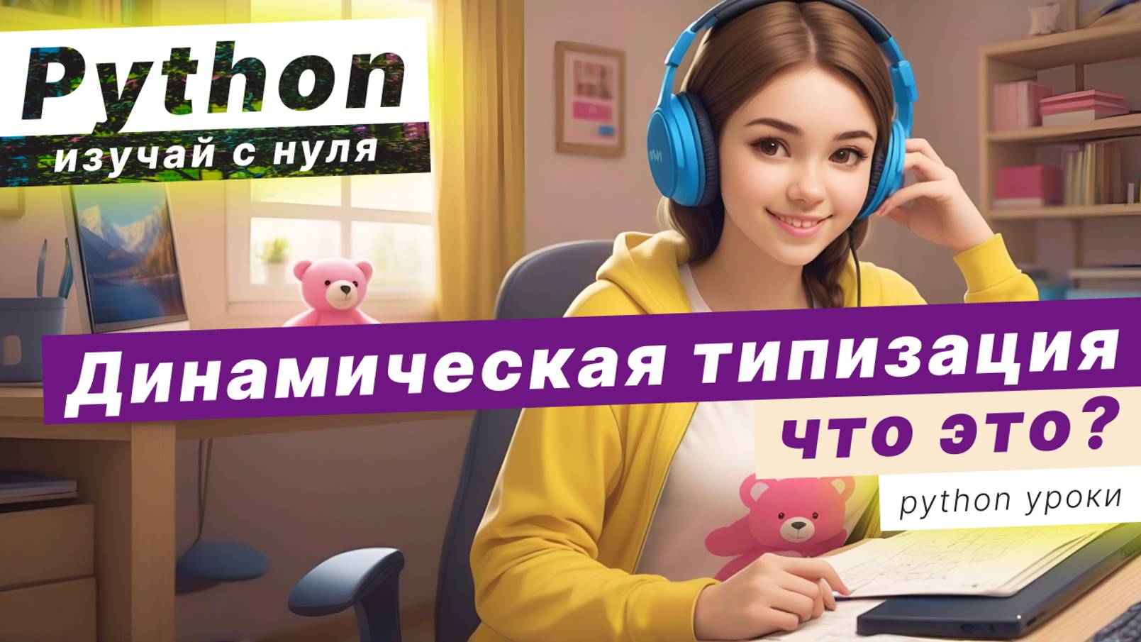 Почему Python - язык динамического типизирования? смотреть онлайн