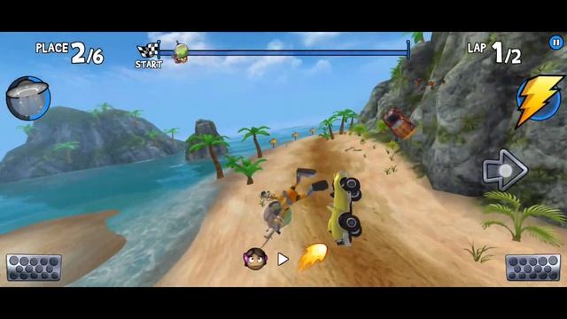 Beach Buggy Racing 🏁 | 250HP Lightning Championship Run with B'zorp | Android Gameplay《Subscribe 🙏🏽 смотреть онлайн