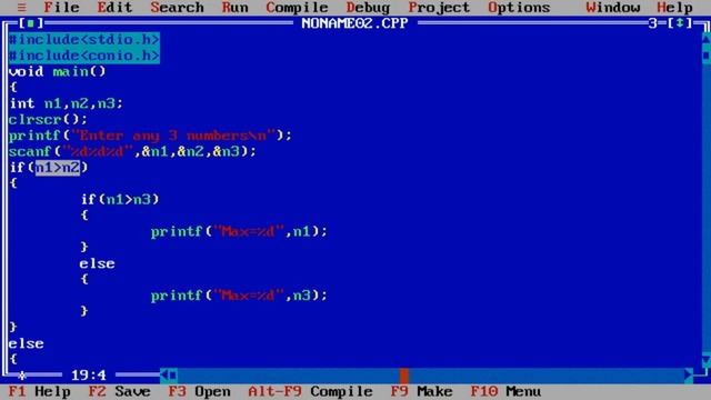 C Program to find max of 3 numbers in Hindi 12 смотреть онлайн