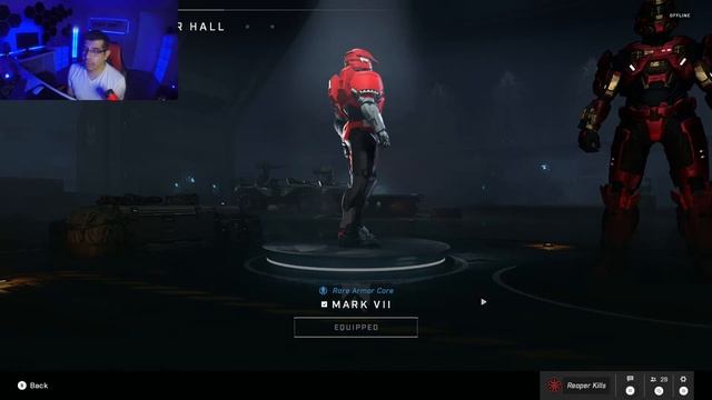 RED SHIFT Armor Coating Halo Infinite смотреть онлайн