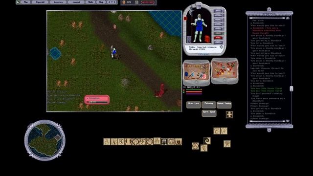 Ultima Online UOUnchained (карта 5 лвл) смотреть онлайн