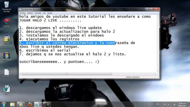 Como jugar HALO 2 via LIVE PC смотреть онлайн