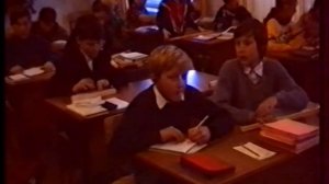 Открытый урок математики Переверзева Л.А ПСШ №2_ 1993 г
