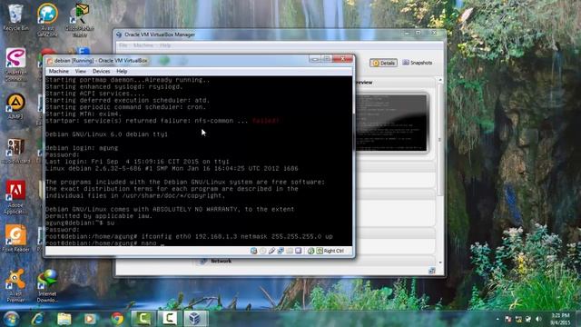cara setting ip di debian dan menghubungkan windows dengan debian di virtual box смотреть онлайн