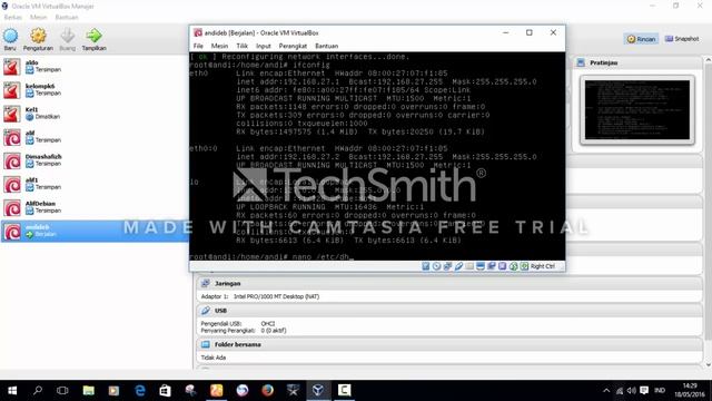 Install Debian Konfigurasi DHCP DNS FTP смотреть онлайн