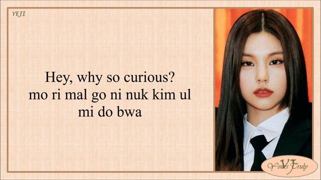 ITZY Cheshire Easy Lyrics