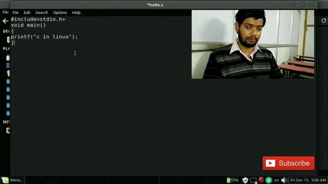 How to run C language Programs in Linux смотреть онлайн