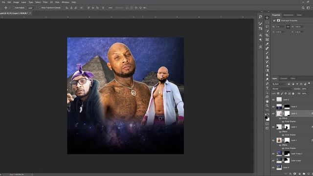 Mixtape Cover Art Design | Photoshop Tutorial cover Mafia Graphics смотреть онлайн