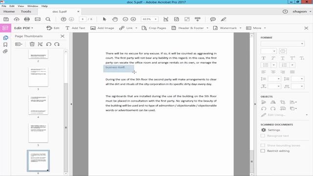 how to insert or use article box around text in pdf document using Adobe Acrobat Pro смотреть онлайн