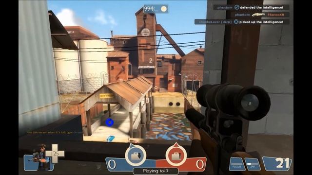 Team Fortress 2 - TheSinginBird's Sniping Madness смотреть онлайн