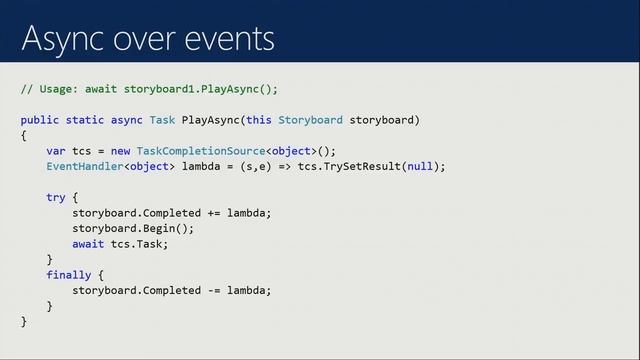 DEV B362 Async Best Practices for C# and Visual Basic смотреть онлайн