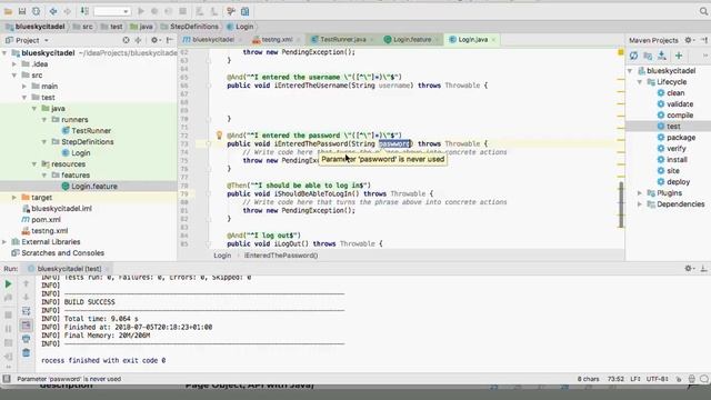 BDD with Cucumber смотреть онлайн