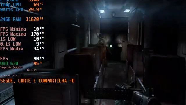 Metro Last Light Complete Edition, teste UHD 630 em Português Notebook 2AME550 смотреть онлайн