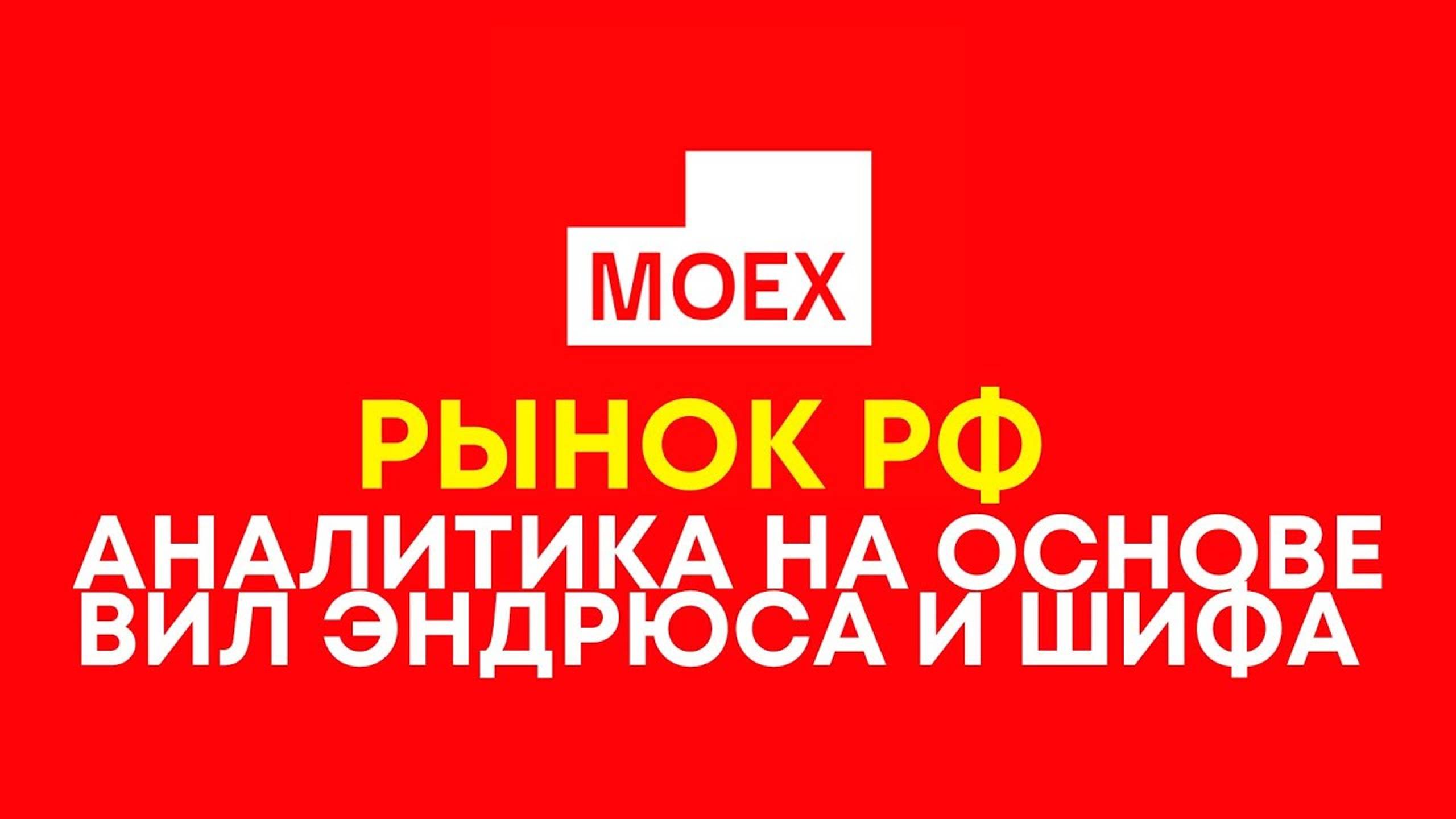 Применение вил Эндрюса и Шифа | Разбор индекса ММВБ | Технический анализ | Волны Эллиота | Паттерны смотреть онлайн