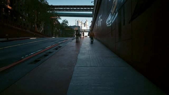 [4K] Walking around The Glen Night City, Cyberpunk 2077 | Reshade | First Person | No HUD | ASMR смотреть онлайн