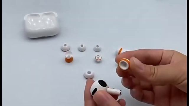 Силіконові вакуумні амбушури з ефектом пам'яті Apple AirPods Pro і аналогів смотреть онлайн