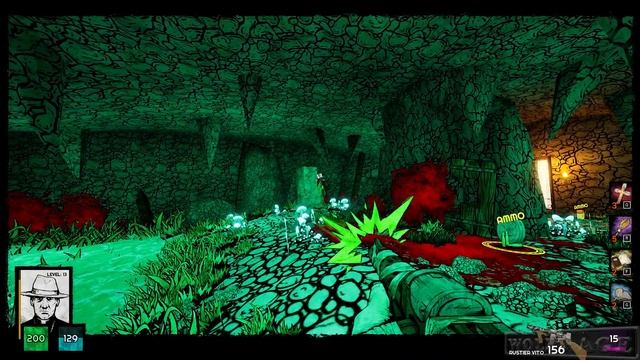 Forgive Me Father Walkthrough - World 2 - Level 5: Mountains - Expert -100% Secrets 4K