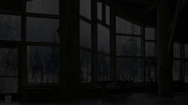 A Room with a View: Soothing Rainfall and Forest Scenery for Peaceful Reflection смотреть онлайн