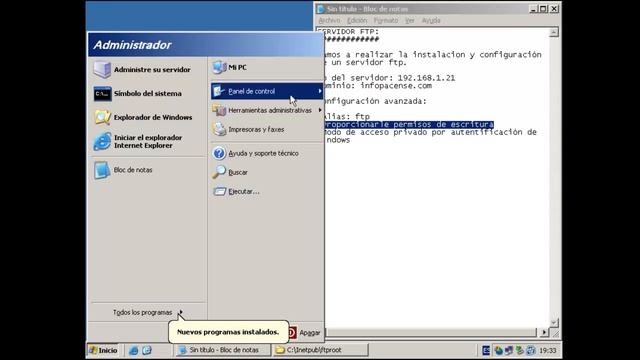 Windows Server 2003 - Servidor FTP смотреть онлайн