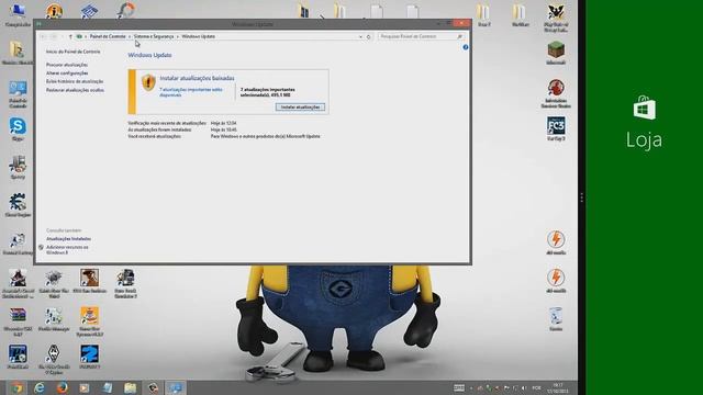 Atualização Windows 8.1 gratuitamente - Windows Store смотреть онлайн