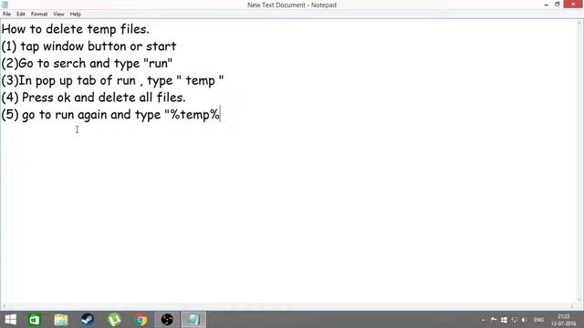 How to delete temp files in windows смотреть онлайн