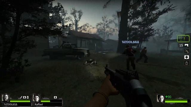 Left 4 Dead 2 - Трио - Болотная Лихорадка (Сложно) смотреть онлайн