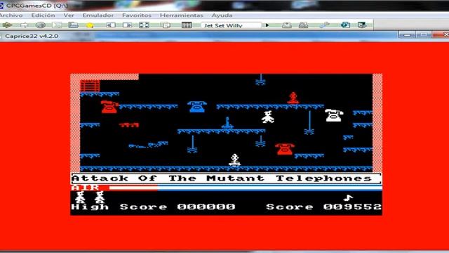 Manic Miner - Amstrad CPC - emulador CPC Loader 3 CPCGamesCD Caprice32 v4.2.0 - test Windows 7 x64 смотреть онлайн