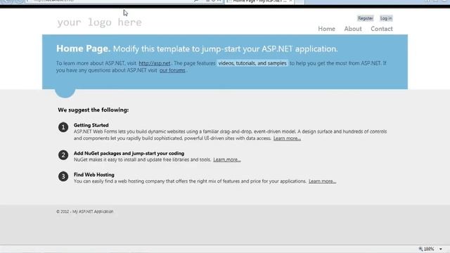 What's new in ASP.net 4.5 WebForms - P 2 - Site Site-up (Authentication and Authorization) смотреть онлайн