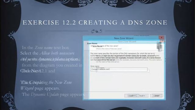 Exam 70-410 Windows Server 2012 Lab 12 Deploying and Configuring the DNS Service смотреть онлайн
