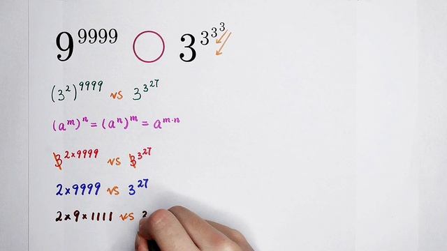 Nice Math Problem Ⅰ Which Is Larger? Ⅰ Here comes the easiest method! смотреть онлайн
