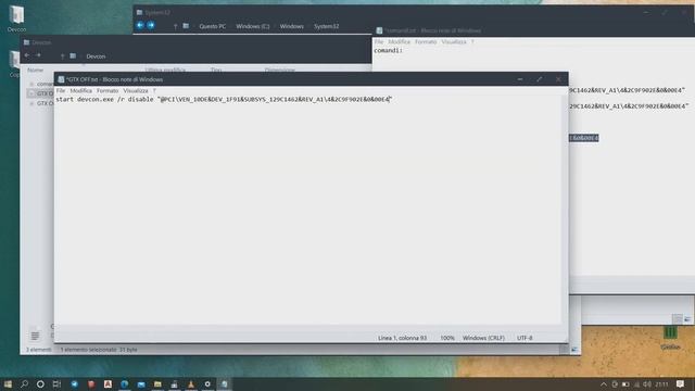 Devcon Windows10 (disabilitare e abilitare periferiche) смотреть онлайн