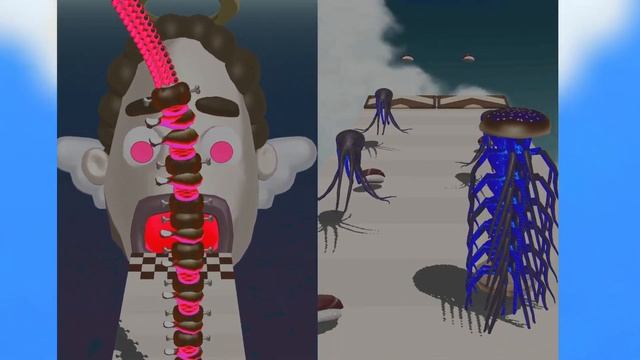 Angel and devil. New view in Sandwich Runner Android Gameplay. смотреть онлайн