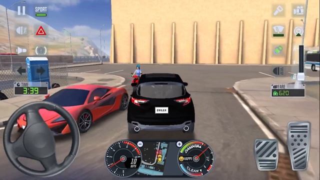 taxi sim 2020 l Black mafia car and police car crash funny accident 🚘🚔👨🎤l Android iOS gameplay смотреть онлайн