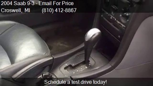 2004 Saab 9-3 Linear 4dr Turbo Sedan For Sale In Croswell, M