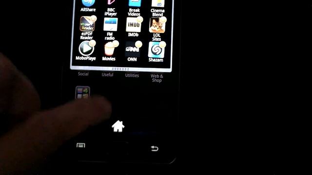GoLauncher EX App drawer folder functionality смотреть онлайн