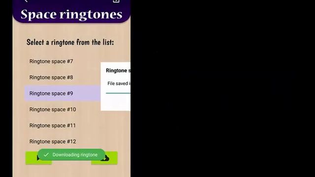 App Space ringtones смотреть онлайн