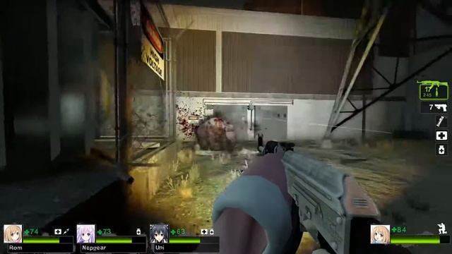 Left 4 Dead 2 Neptunia Mod: Dead Air (3/5) The Construction Site смотреть онлайн