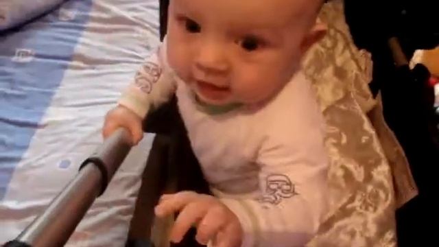 трюк в коляске