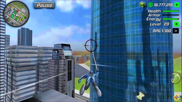 Black Hole Ninja Rope Hero Vice Vegas City #43 - Concorde Airplane and Train - Android Gameplay смотреть онлайн