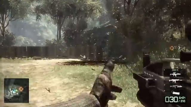 Battlefield Bad Company 2 DirectX comparison - DX9 Vs DX10 смотреть онлайн