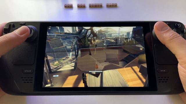 Prey - Steam Deck handheld gameplay - max graphics смотреть онлайн